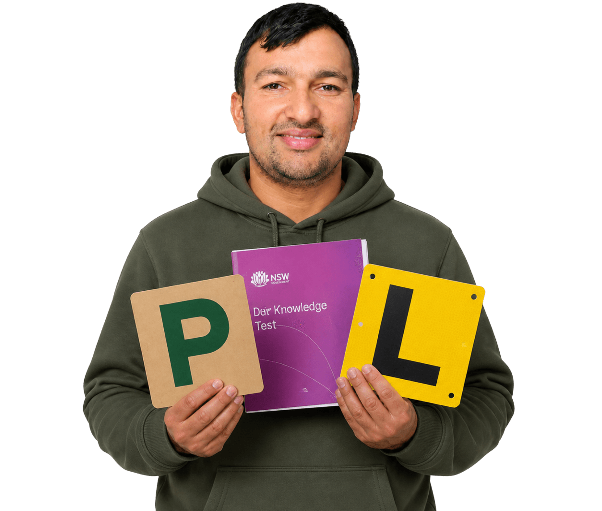 Calm, experienced driving instructor